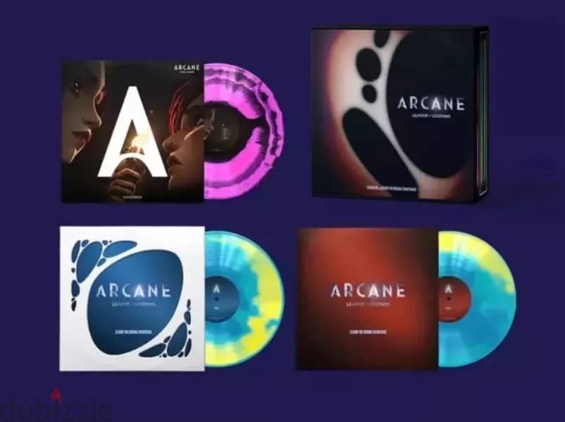 Arcane Season 1 & 2 (Official Soundtrack) Bundle Vinyl Sealed 2