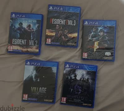 sealed resident evil games PS4