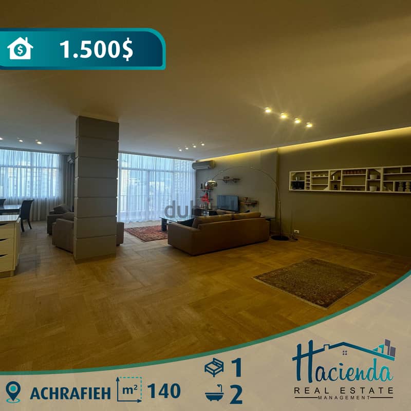 Luxurious Apartment For Rent In Achrafieh 0