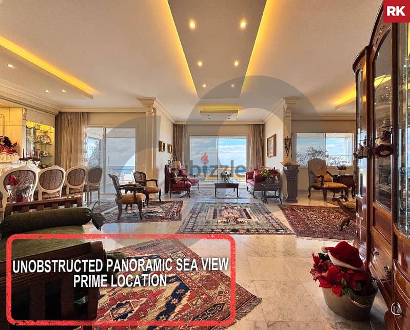 Fully Decorated, Panoramic Sea View, Jal el dib/جل الديب REF#RK118165 0