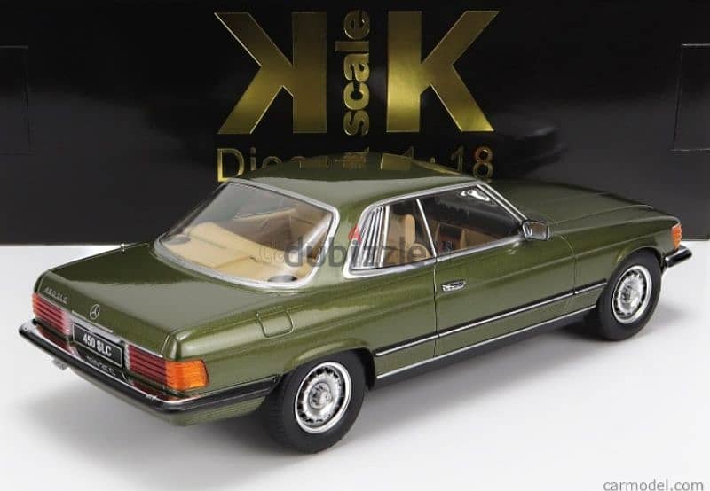 Mercedes 450 SLC (C107) diecast car model 1;18. 4