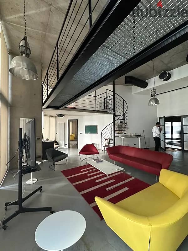 Luxurious Industrial Style Loft for Sale in Achrafieh | Unique Project 0