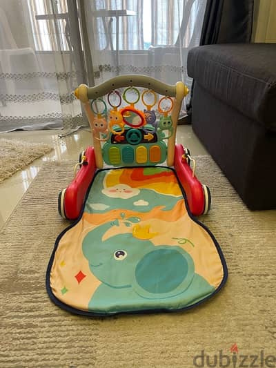 baby walker and pedal piano