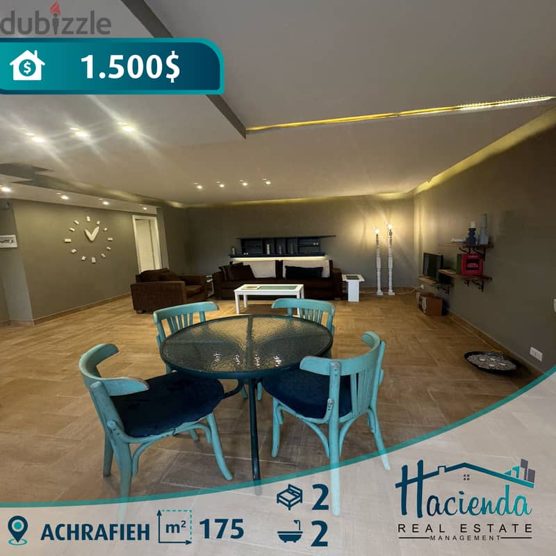 Apartment With Terrace For Rent In Achrafieh 0