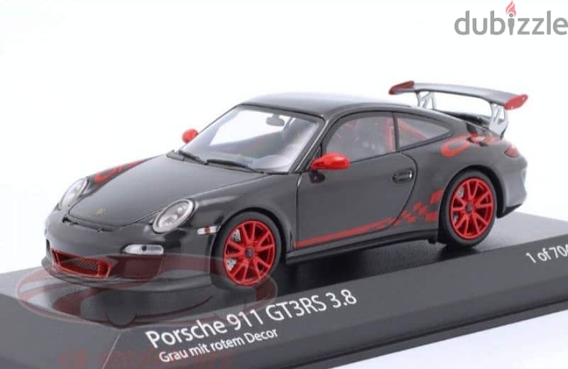 Porsche 911 (997. II) GT3 RS 2009 diecast car model 1;43. 1