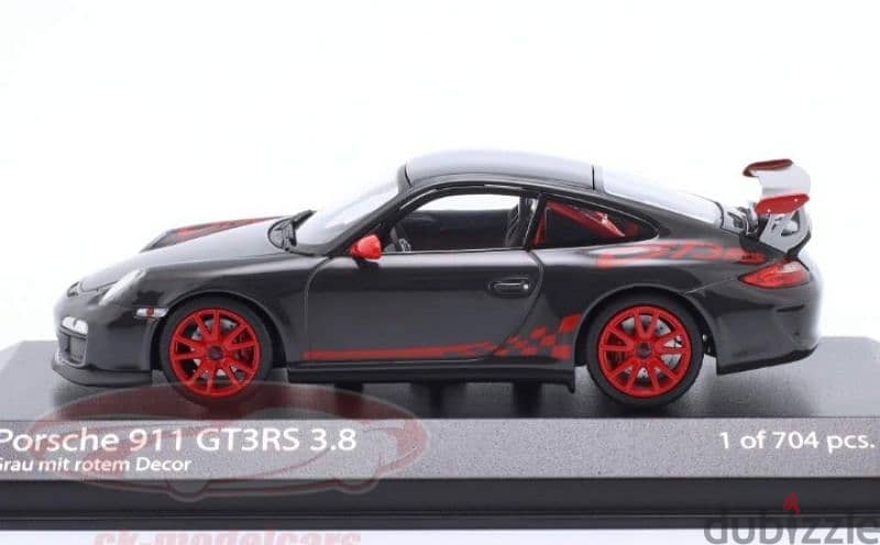 Porsche 911 (997. II) GT3 RS 2009 diecast car model 1;43. 2