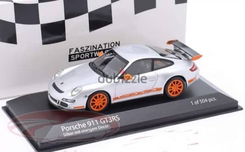 Porsche 911 (997. I) GT3 RS 2006 diecast car model 1;43.