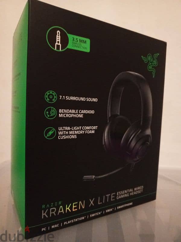 Razer Kraken X Lite Headphones 1