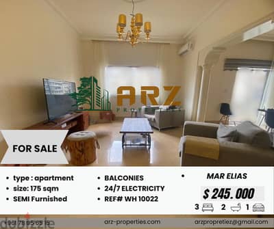 apartment for sale in mar elias  شقة رائعة في منطقة مار الياس