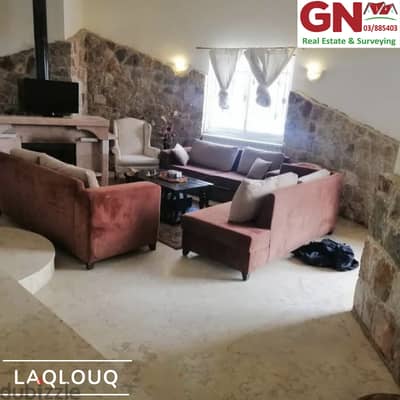 Land With Villa For Sale In Laqlouq ارض للبيع مع بناء في اللقلوق