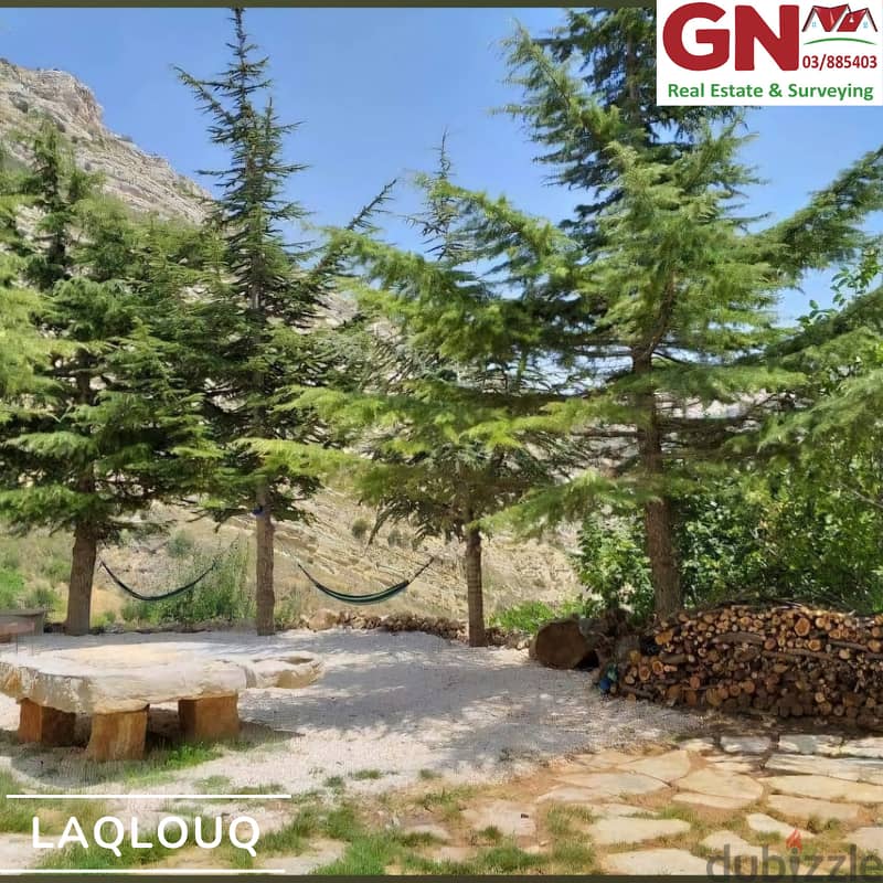 Land With Villa For Sale In Laqlouq ارض للبيع مع بناء في اللقلوق 2