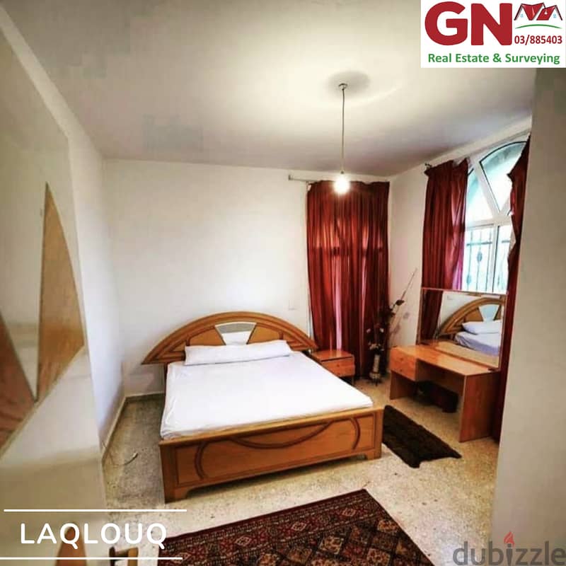 Land With Villa For Sale In Laqlouq ارض للبيع مع بناء في اللقلوق 4