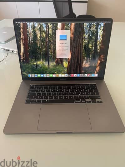 MacBook Pro 16-inch 2019, i7, 16GB Ram and 500GB SSD