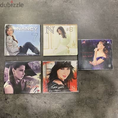 Nancy Ajram CD collection