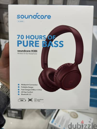 Soundcore H30i red