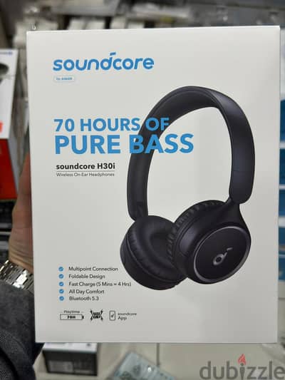 Soundcore H30i black