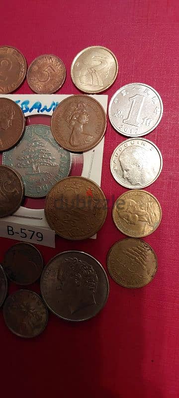 scrap خردة Lot# B-579 set of 20 old coins 4