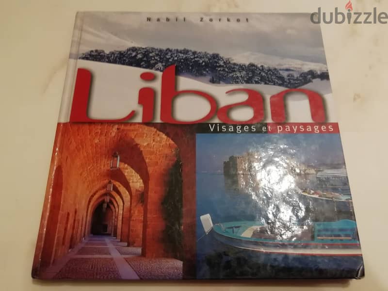 Liban "Visages et paysages" livre par "Nabil Zorkot" 2002 0