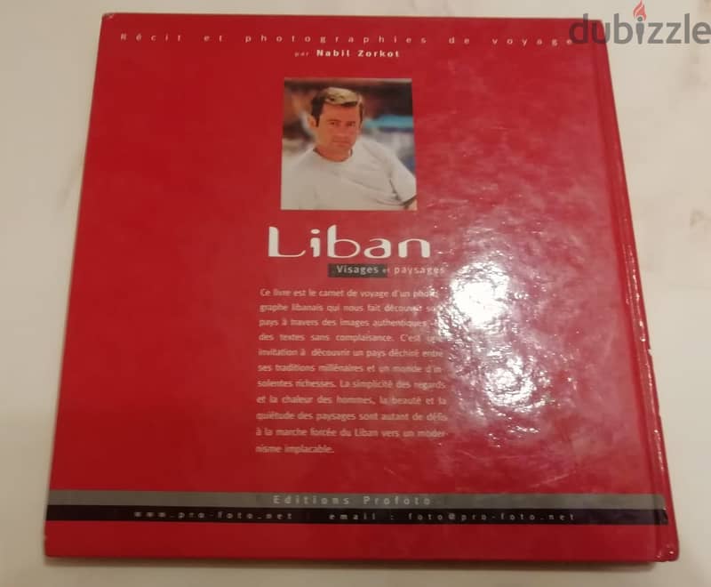 Liban "Visages et paysages" livre par "Nabil Zorkot" 2002 6