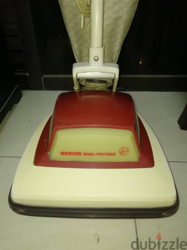 HOOVER Convertible Vintage Vacuum Cleaner dual voltage 110/220 working 3