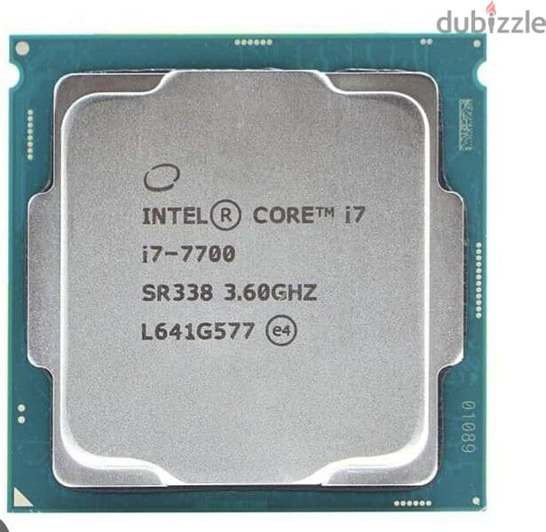 Intel Core I7 7700 +Msi Z270A Pro Motherboard + Msi Core Frozr L 1