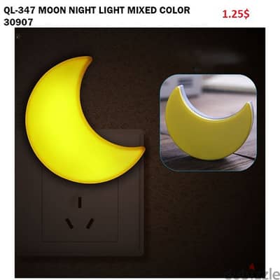 QL-347 MOON NIGHT LIGHT MIXED COLOR