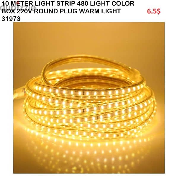 10 METER LIGHT STRIP 480 LIGHT COLOR BOX 0