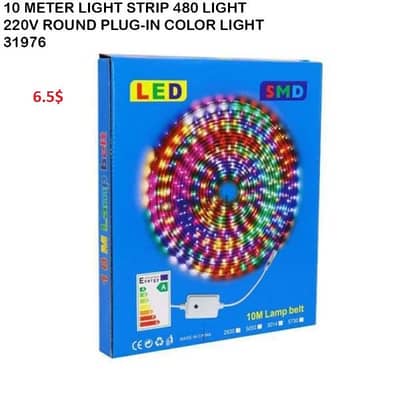 10 METER LIGHT STRIP 480 LIGHT COLOR BOX