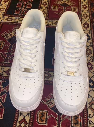 Nike Airforce Original White Color Size 44 fits 43 New Condition