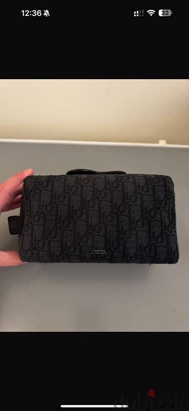 original Dior toiletry bag