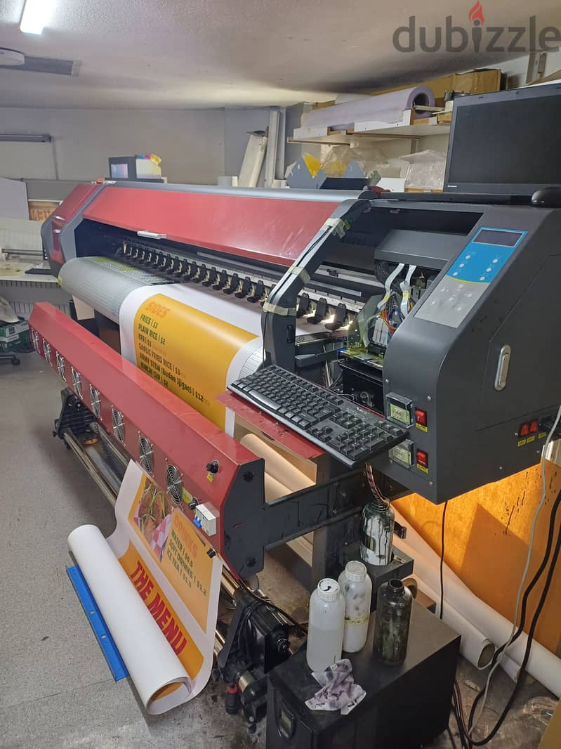 Plotter eco solvent 180cm 1