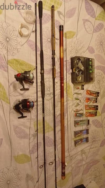 fishing Rod and equipment