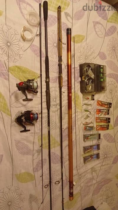 Fishing Rod and Machines