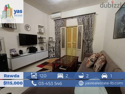 Rawda 120m2 | Mint Condition| Fully Furnished | AA |