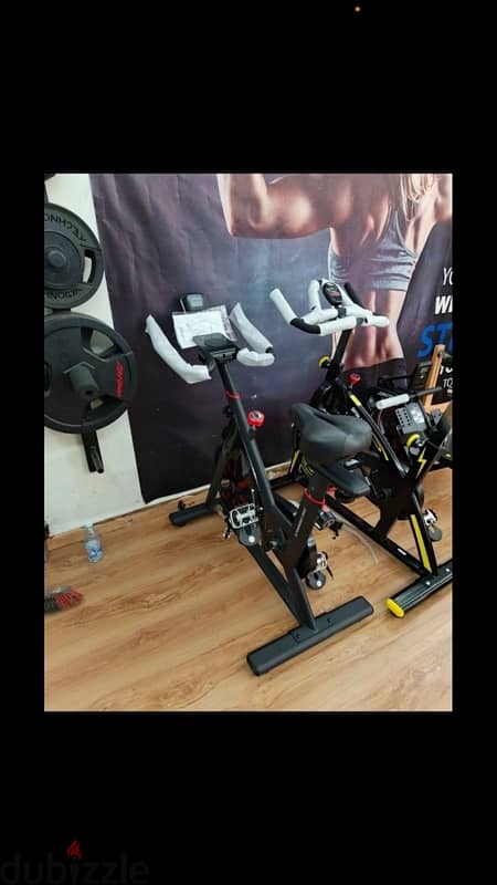 spinning bike new heavy duty 0