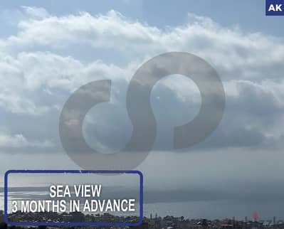 sea view- 3 months in advance-bchamoun / بشامون REF#AK118207