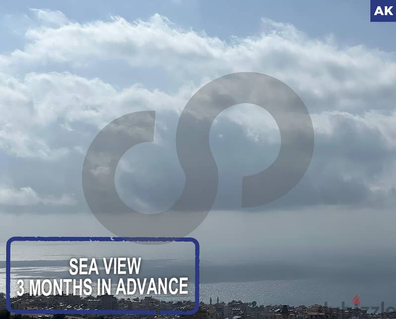 sea view- 3 months in advance-bchamoun / بشامون REF#AK118207 0