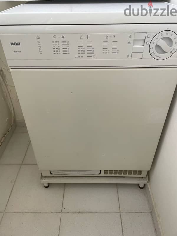 Dryer used like new brand RCA 1