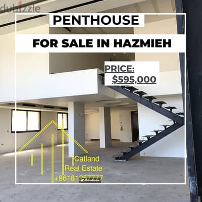 Luxury Penthouse for Sale in Hazmieh – 3 Bedrooms | 396m² | $595,000