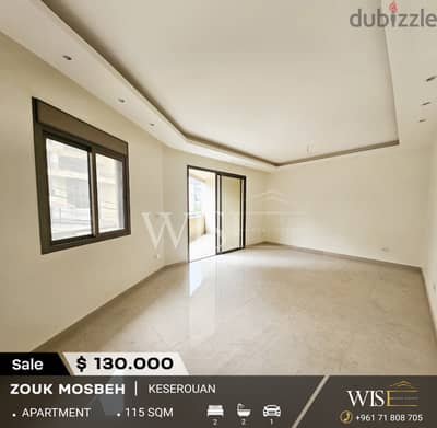   115 SQM Apartment for SALE in Zouk Mosbeh !