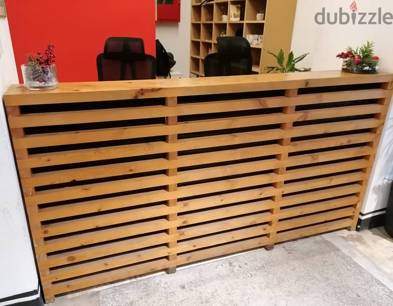 Wooden Reception desks 1