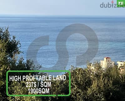 high profitable land, keserwan, bouar/ البوار  REF#ZE116198