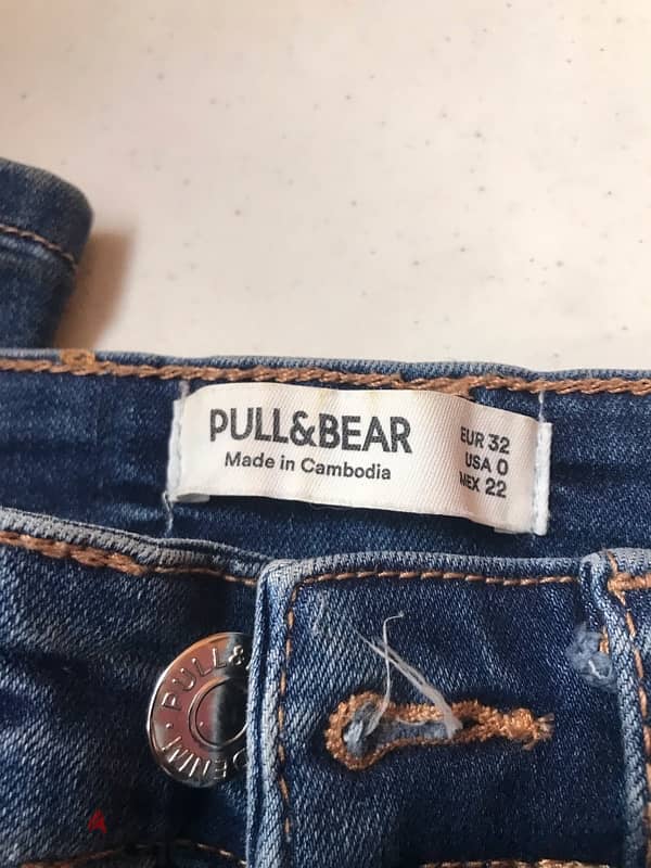 pull&bear blue flared jeans just like new 1