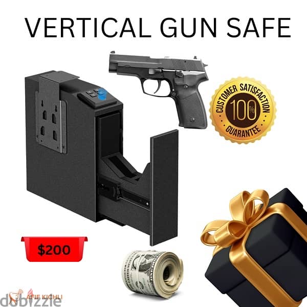 Pistol Safe Box with Fingerprint 0