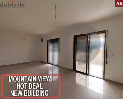 mountain view _hot deal _new building bchamoun maderes  REF#AK118236