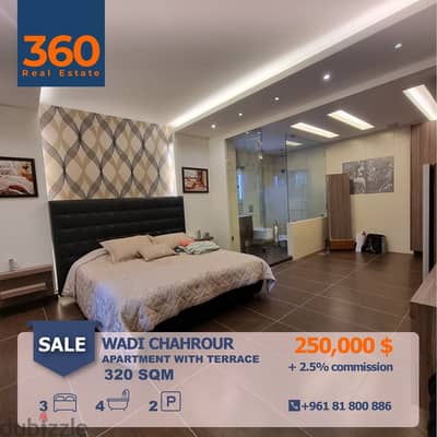 Apartment for sale in wadi chahrour