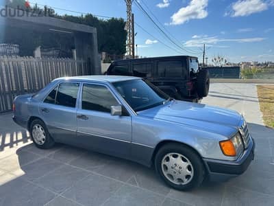 Mercedes-Benz E-Class 1990 الرجاء للجادين فقط ولمن يهمه الامر