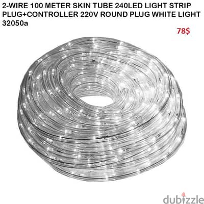 2-WIRE 100 METER SKIN TUBE 240LED LIGHT