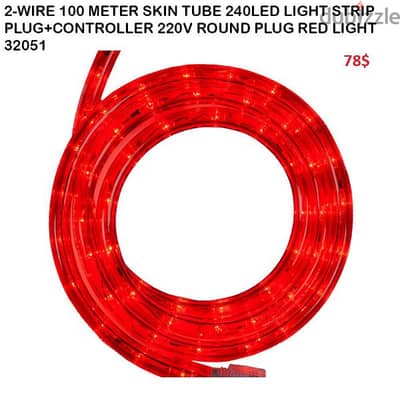 2-WIRE 100 METER SKIN TUBE 240LED LIGHT