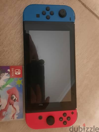 Nintendo switch Modded with 64 gb sd card and splatoon 2